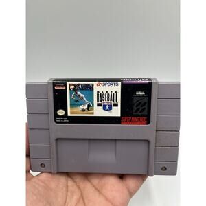 MLBPA Baseball (Super Nintendo Entertainment System, 1994) SNES